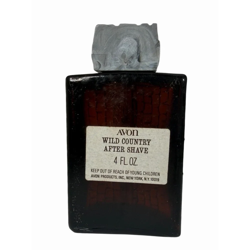 Avon Homestead Decanter Electric Pre-Shave Lotion 4 fl oz Bottle w/ Box